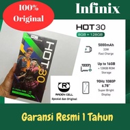 Infinix Hot 30 NFC 8/128 GB Handphone Android Garansi Resmi