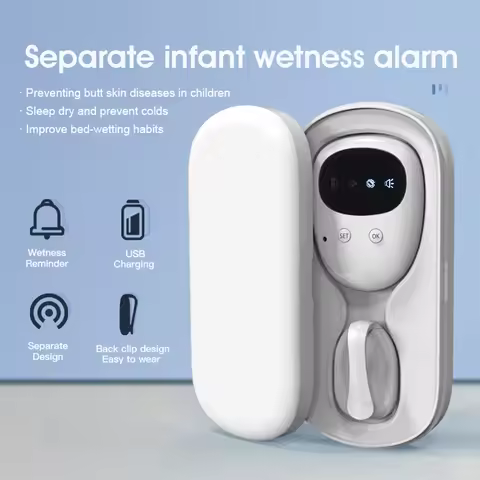 Wireless Bedwetting Alarm Best Bed Wetting Enuresis Alarm Nocturnal Wetting Alarm Baby Children Pott