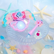 全新 Bandai 2021 第16代 熱情閃耀！光之美少女 人魚 熱帶粉底盒和愛心戒指 水晶變身粉盒 變身器 變身 [P-PCT0059] "Tropical-Rouge! Precure" Mer