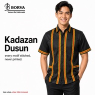V3 Kadazan Dusun Traditional Clothes Baju Tradisional Sabah Borneo Lelaki Adult Corak 100% Sulam