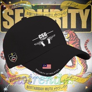 Hats 2026 Malaysia edu  CSG Security Design Logo Print Unisex Outdoor Cap Security