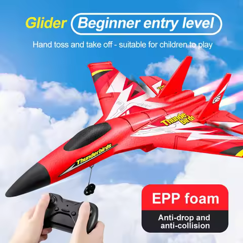 4DRC G6 RC Plane with 2 Take-off Modes 2.4GHz 4 Channel Foam Remote Control Airplane Glider Fighter