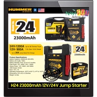 [ H24 Pro ][12V / 24V Vehicles Truck Jump Starter] Hummer (Ori) H24 27000mAh [7.0L Gas / 6.0L Diesel