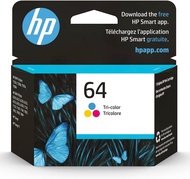 ตลับหมึก HP 64 Tri-Color | ทำงานร่วมกับ HP ENVY Inspire 7950e ENVY Photo 6200 7100 7800 Tango Series