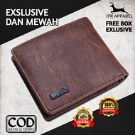 Wallet Men Genuine Leather Wallet Men Latest Distro PU Leather Premium Branded Original Coach Gift Guys JP-48