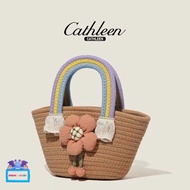 【พร้อมส่ง】spring fashion	
 กระเป๋าสะพายข้าง กระเป๋าถือ  รุ่น cath5520