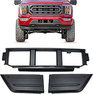 Front Bumper Cover Spacer Panel, Lower Grille Trim Panel Compatible With Ford F150 2021 2022 2023 Re
