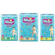 Pampers BABY HAPPY PANTS size M 34 + 6 &amp; L 30 + 6