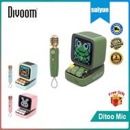 Divoom Ditoo Mic rophone Multi function Bluetooth Speaker Computer Karaoke Microphone Bluetooth Speaker