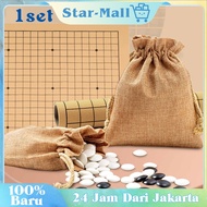 GO Chess Set Weiqi Chess Board Igo Chinese Chess Toy GO Othello Family Board Game Chinese Chess