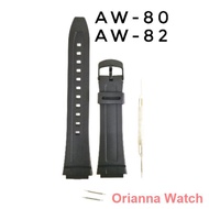cute watch ❈Original Casio AW-80 / AW-82 Genuine Factory  Replacement Band,PUR Resin Quality