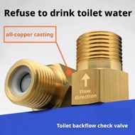 One-way check valve G1/2'' (20mm) check valve - flow from inside to outside - female to male one-way