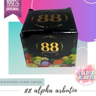 Terbaikkk 88 Alpha Arbutin Whitening Night Cream / Cream Wajah / Cream