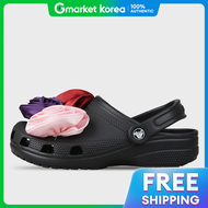 Crocs | 2024 Fw Crocs Classic Rosette Clog Womens Slipper Sandal 210388-001