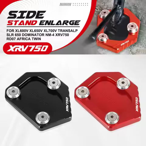 For Honda XL600V XL650V XL700V Transalp SLR 650 Dominator NM-4 XRV750 RD07 Africa Twin Side Stand Ki