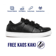 Sepatu Sneakers Pria Tanpa Tali Sepatu Kets Perkat Pria Sepatu Sekolah Kuliah Kerja Sepatu Kasual Co