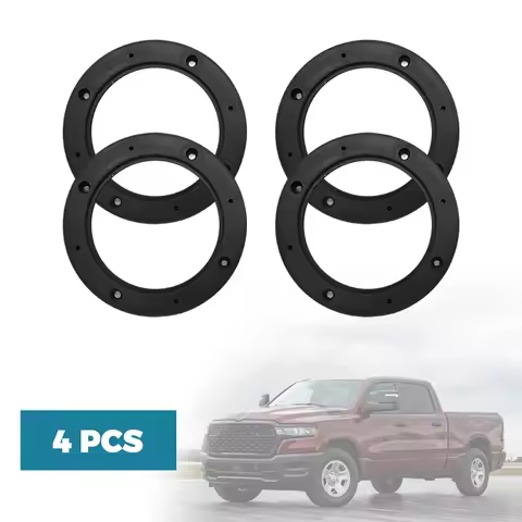 4 Inch Car Black Hollow Universal Speaker Spacer Mounting Spacer Plate Plastic