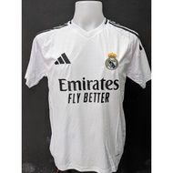 ( JERSI REAL MADRID GRED COPY ORI ) Real madrid home jersi 2024 ( jersi real madrid home 2024 )