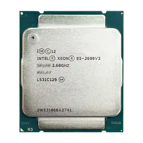 Intel Xeon E5 2690 V3 E5-2690V3 2.6 GHz Used Twelve-Core Twenty-four-Thread 30MB 135W CPU LGA 2011
