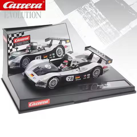 Carrera Slot Car 1:32 Evolution 25435 Audi R8R ALMS 2000 No.78