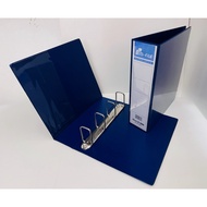 EMI 65MM Q-Ring A4 4D Ring File (Blue) File Folder A4 File Folder Ring Binder