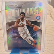 JOEL EMBIID 2019-20 Panini Prizm Dominance Silver Prizm 14 76ers nba card
