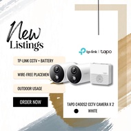 Tapo CCTV Outdoor Battery 2 Units Wired Free Tapo C420S2