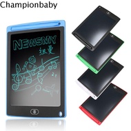 CHAMPIONBABY Children Digital Learning Toy Notepad Birthday Gift Blackboard Writing Tablet Drawing B