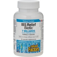 Natural Factors IBS Relief Biotic Probiotic, 30 CT