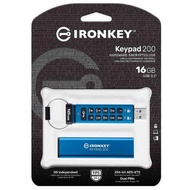 Kingston IronKey Keypad 200 Hardware-encrypted USB Flash Drive [ 16GB ~ 256GB ]