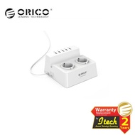 CODE B ORICO ODC-2A5U-EU Surge Protector Strip 2-Outlet with 5 USB SuperCharg