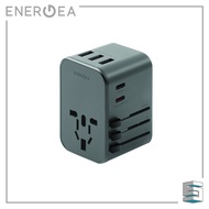 ENERGEA travelworld adapter 35W 3A2C 35.5W - gunmetal