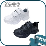 *SG Seller* Neckermann 9264 School Shoes White Black