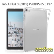 Samsung Galaxy Tab A8 plus P205/ P200 / TAB A 8.0 S Pen 2019 Transparent Silicone Case
