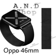 MILANESE STRAP MAGNET LOOP MAGNETIC WATCH STRAP CONNECTOR OPPO WATCH 46MM ACC WATCH