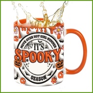 Halloween Coffee Mug Funny Halloween Mug Ceramic Cup for Travel Men Women Holiday Kitchen Home Fall 