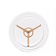 1pc Turning Plate Holder Wheel Replacement 3-leg Bracket 25.5cm Glass Tray Stand for Midea M1-211A M