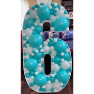 3 FEET NUMBER FOR BALLOON