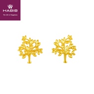 HABIB Oro Italia Ottilia Gold Earring, 916 Gold