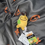 日本正版 Calbee Jagabee 卡樂B 薯條吉祥物 Potta 手指套 毛絨 吊飾 掛飾 掛件 公仔