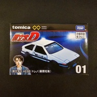 Tomica Premium Unlimited 01 Initial D Toyota Trueno AE86 Takumi
