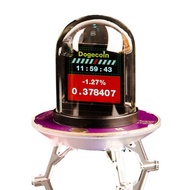 [superbuy666]Bitcoin RGB Nixie Tube Clock Smart WIFI Networked LED Light-Emitting Color Screen DIY A