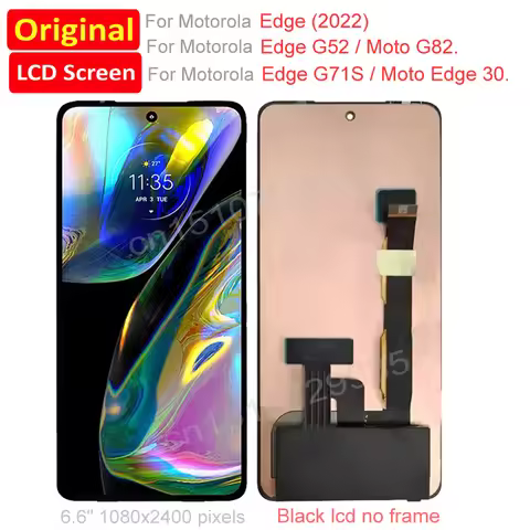 Original AMOLED Edge 30 LCD Display Touch Screen Digitizer Assembly Sensor Pantalla For Motorola Mot