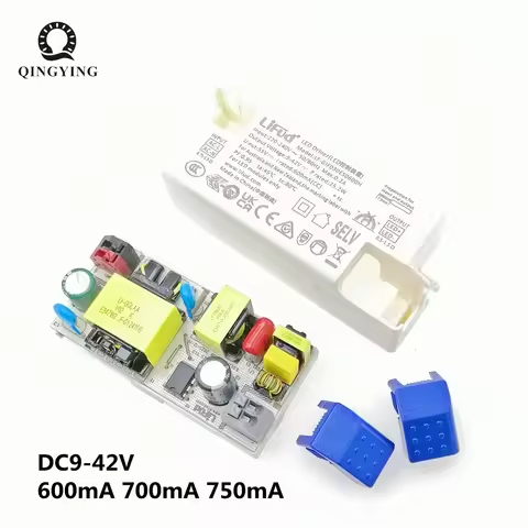Output DC9-42V 25-32W LED Driver Lifud LF-GIF030ES Series No Flicker 0.95PF 600mA 700mA 750mA For Pa