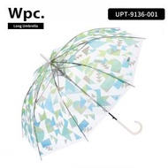 Wpc. - 【UPT-9136-001】Tsumiki Green - 透明耐風長雨傘/雨遮 (453798811699)
