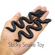 STICKY SNAKE TOY / LOOKING REAL SNAKE TOY /  ULAR MAINAN