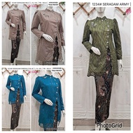 Aurelia tile kebaya top in many colors