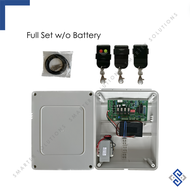 AUTOGATE E8 E3000 / G-POWER SWING ARM MOTOR CONTROL BOX FULL SET / FULL SET WITHOUT BATTERY