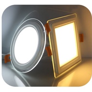 12w 18w led downlight glass type (multiple brand also can replace) lampu led kaca /lampu downlight 6