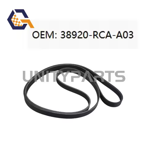 Serpentine V-Ribbed Drive Belt For HONDA Odyssey Accord Ridgeline Pilot Acura MDX 2003-/ 38920-RCA-A
